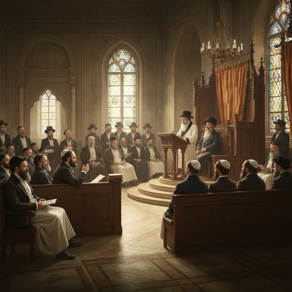 Mitteler Rebbe's Nesiut Begins